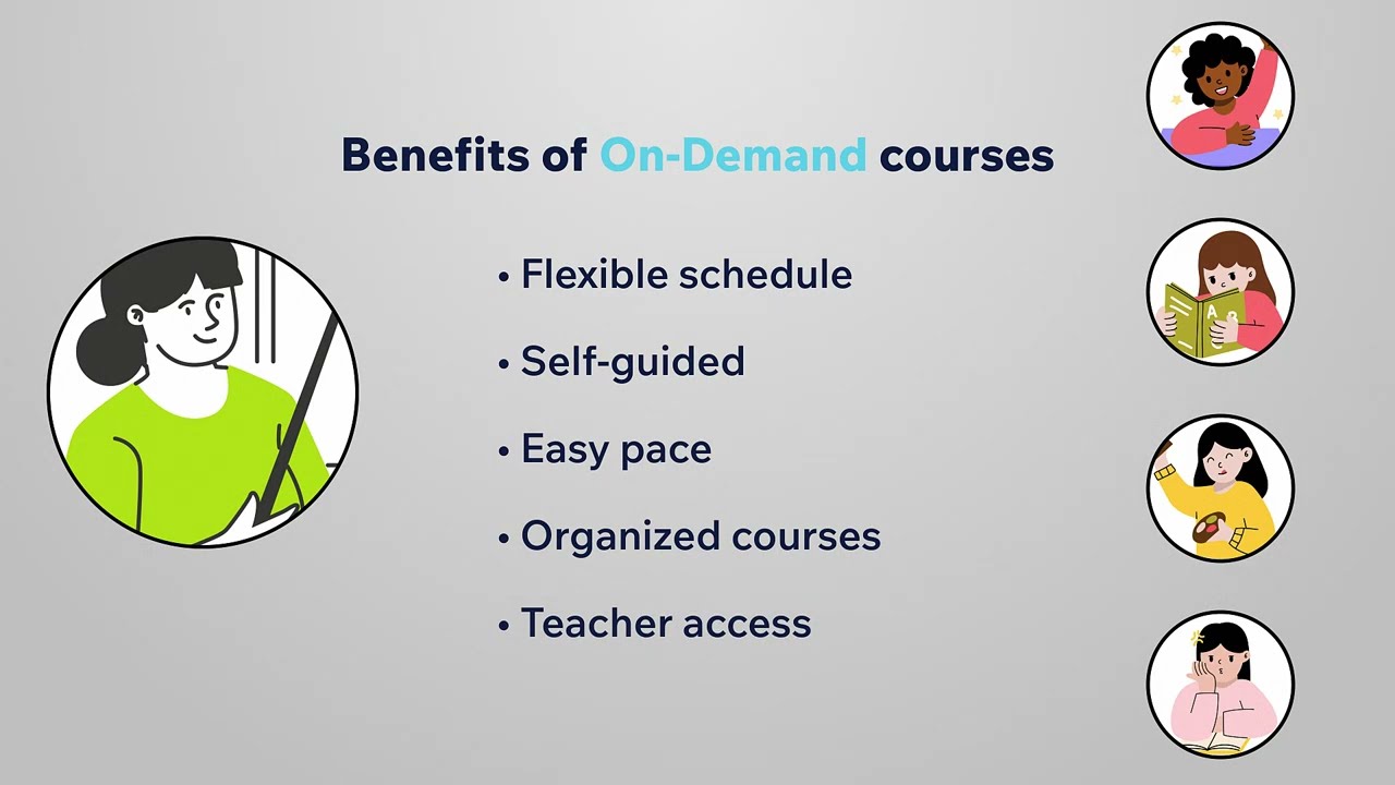 What are On-Demand courses like?