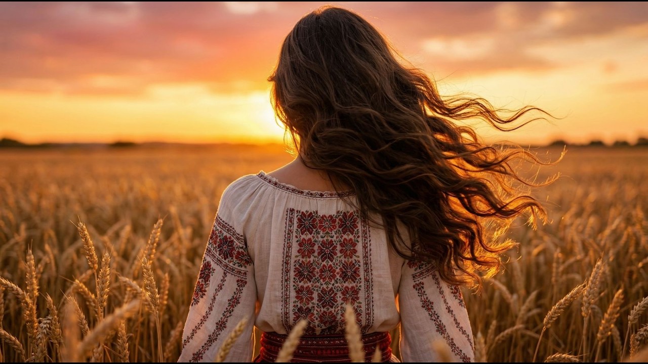 Mărie, fată de la câmpie 🌾 | Romanian Folk Song