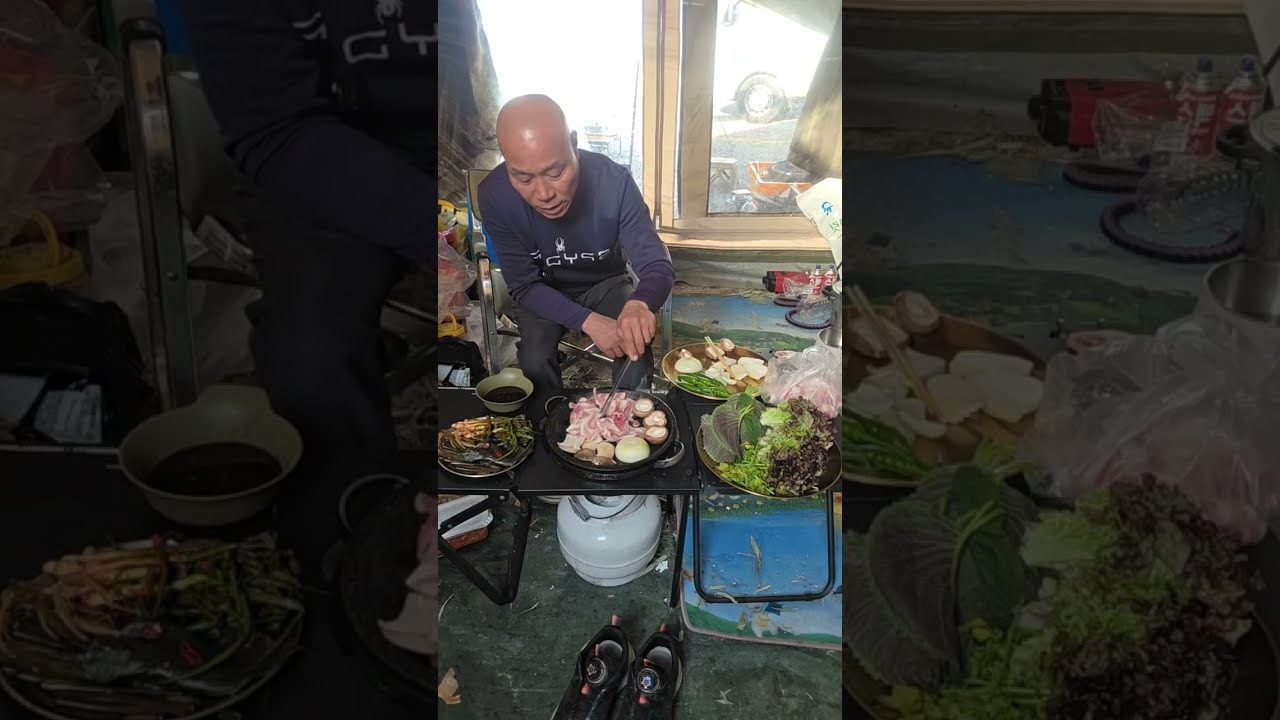 26.3.12 양포편 삼겹살과 파김치