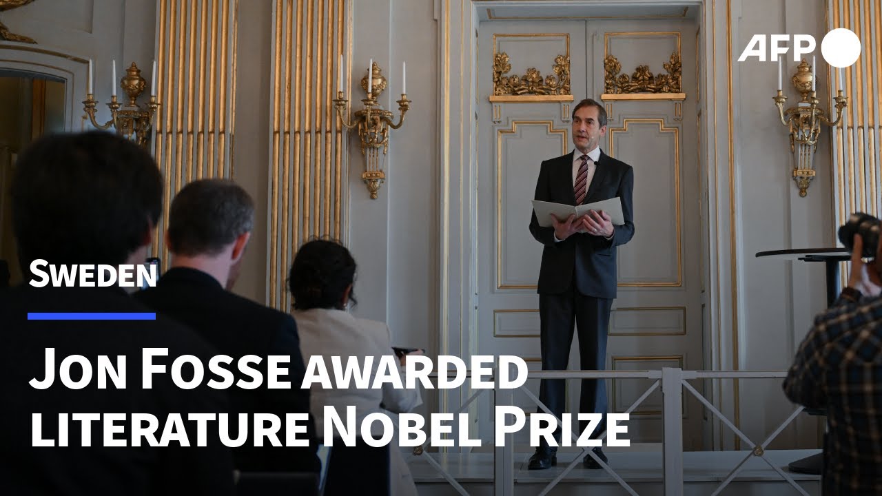 IN FULL - Norwegian playwright Jon Fosse wins Nobel literature prize | AFP