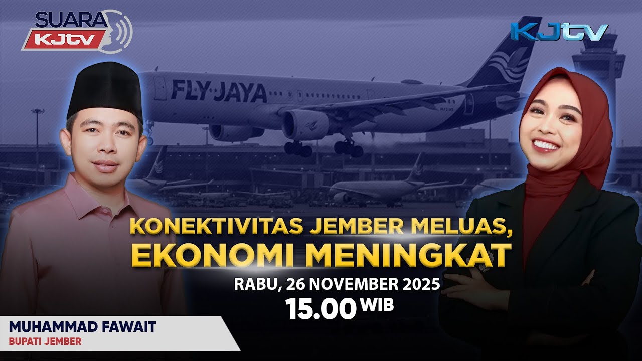 Akhirnya! Rute Penerbangan Jember–Denpasar Dibuka | SUARA KJTV