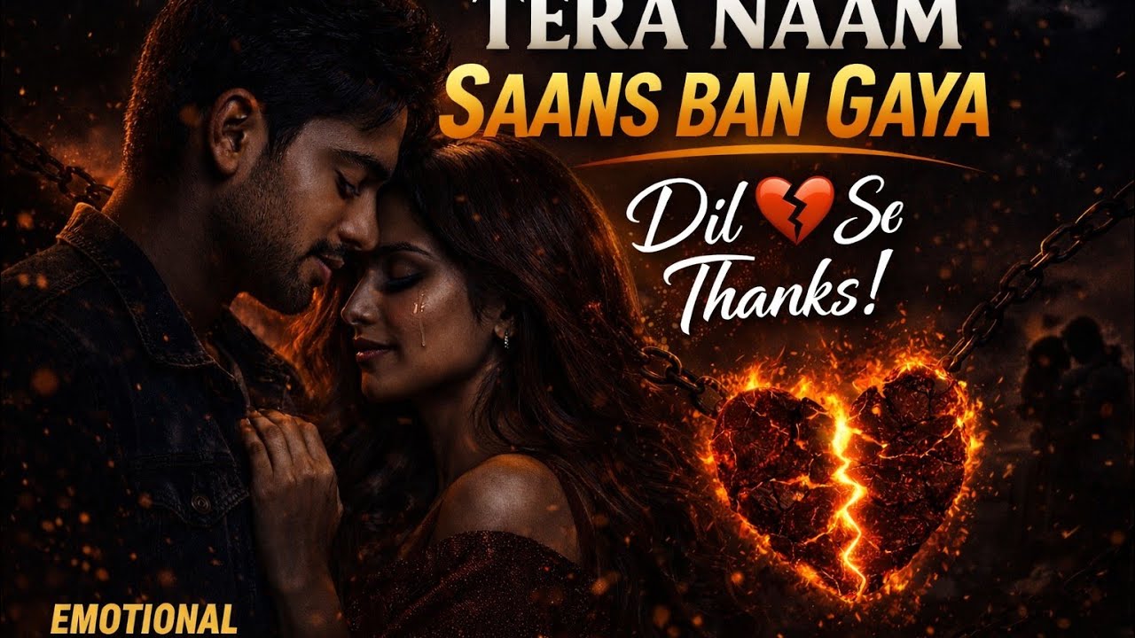 Tera Naam Saans Ban Gaya 💔 Emotional Love Song | Sad Romantic Song 2026