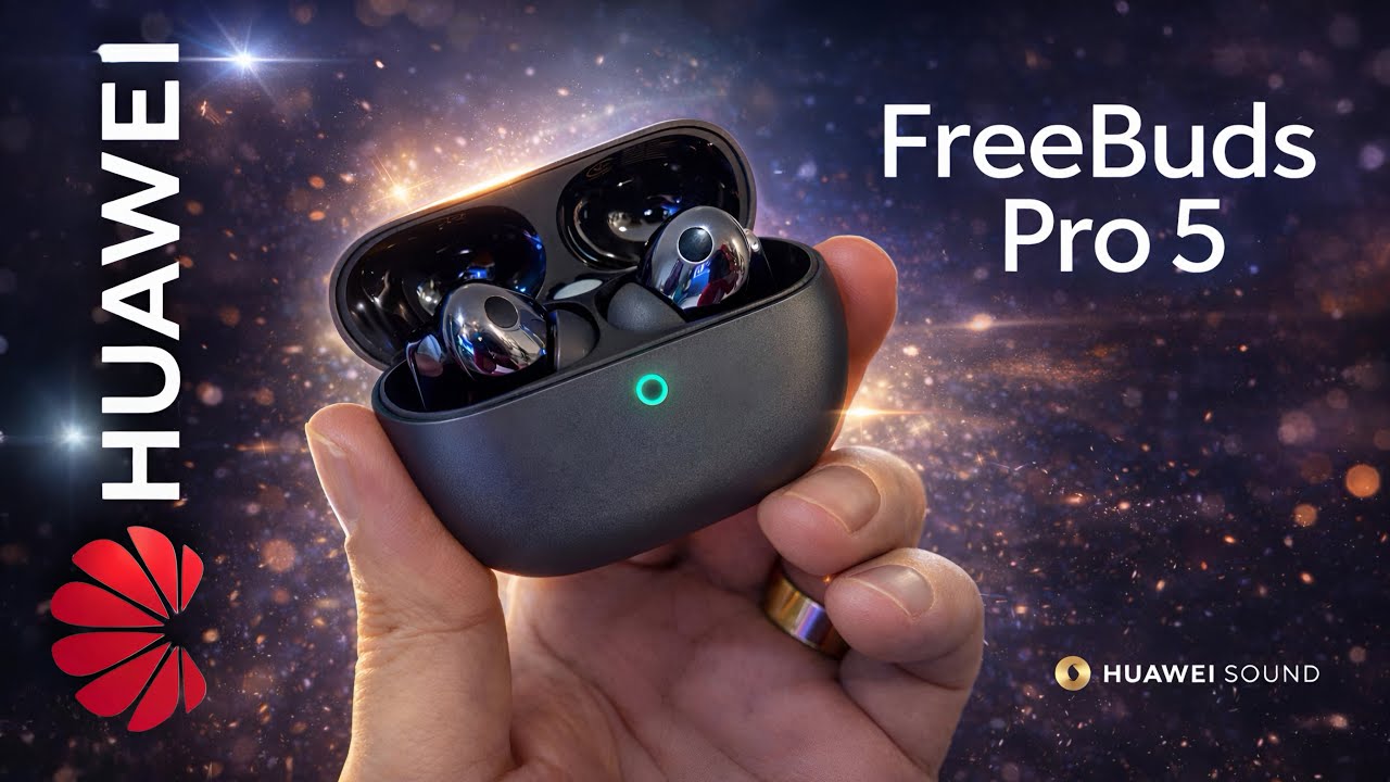 HUAWEI FreeBuds Pro 5 - The Best Premium Earbuds of 2026 with AI Dual-Engine Noise Cancelling