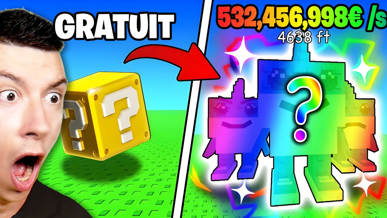 OUVRIR DES LUCKY BLOCK POUR OBTENIR LE BRAINROT LE PLUS RARE !!