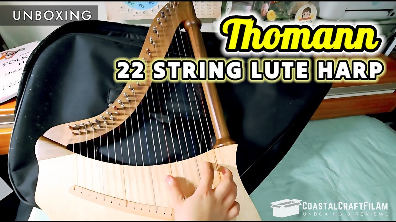 UNBOXING: THOMANN 22 String LuteHarp @CoastalCraftFilAm 