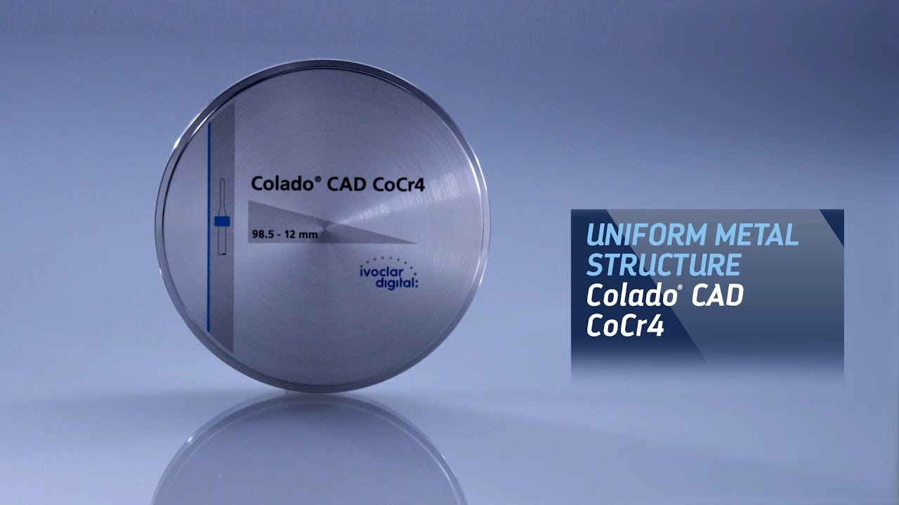 Colado CAD CoCr4 &ndash; the cobalt-chromium alloy discs from Ivoclar Digital