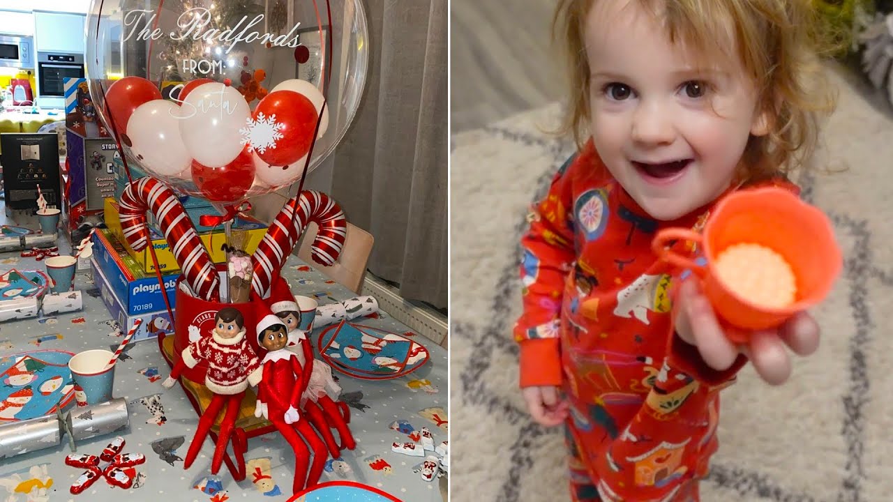 North Pole Breakfast and Advent Calendars! 🎄 | The Radford Family
