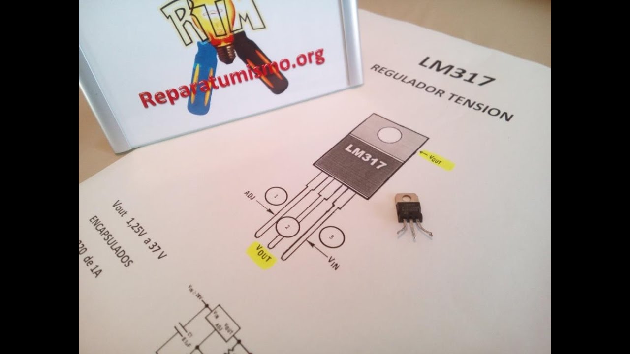 CHECKEO BASICO DEL LM317 REGULADOR DE VOLTAJE