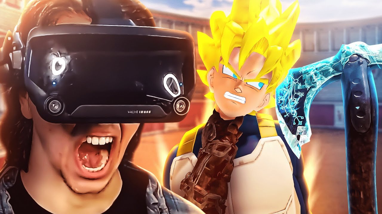 Kratos VS Goku In VR