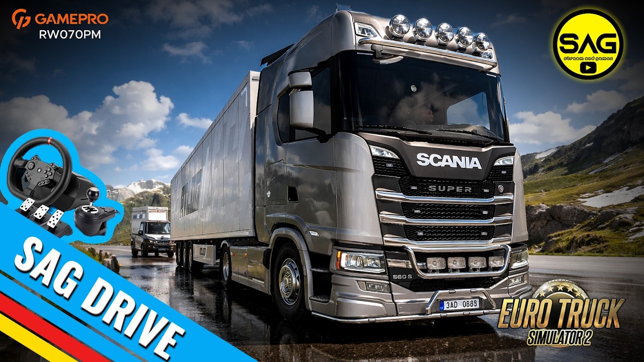 ETS2 - Я НЕ ОЧІКУВАВ ЦЬОГО ВІД SCANIA... Екстремальна доставка ⚠️ | SAG DRIVE