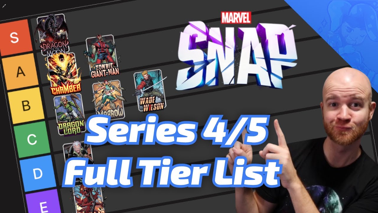 Лучшие и худшие карты серий 4 и 5, которые можно купить в Marvel SNAP — полный рейтинг — выпуск я...