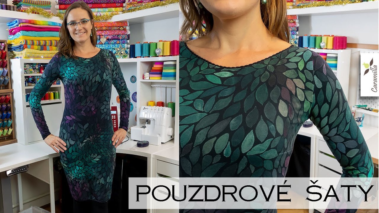 Návod na šití: Pouzdrové šaty
