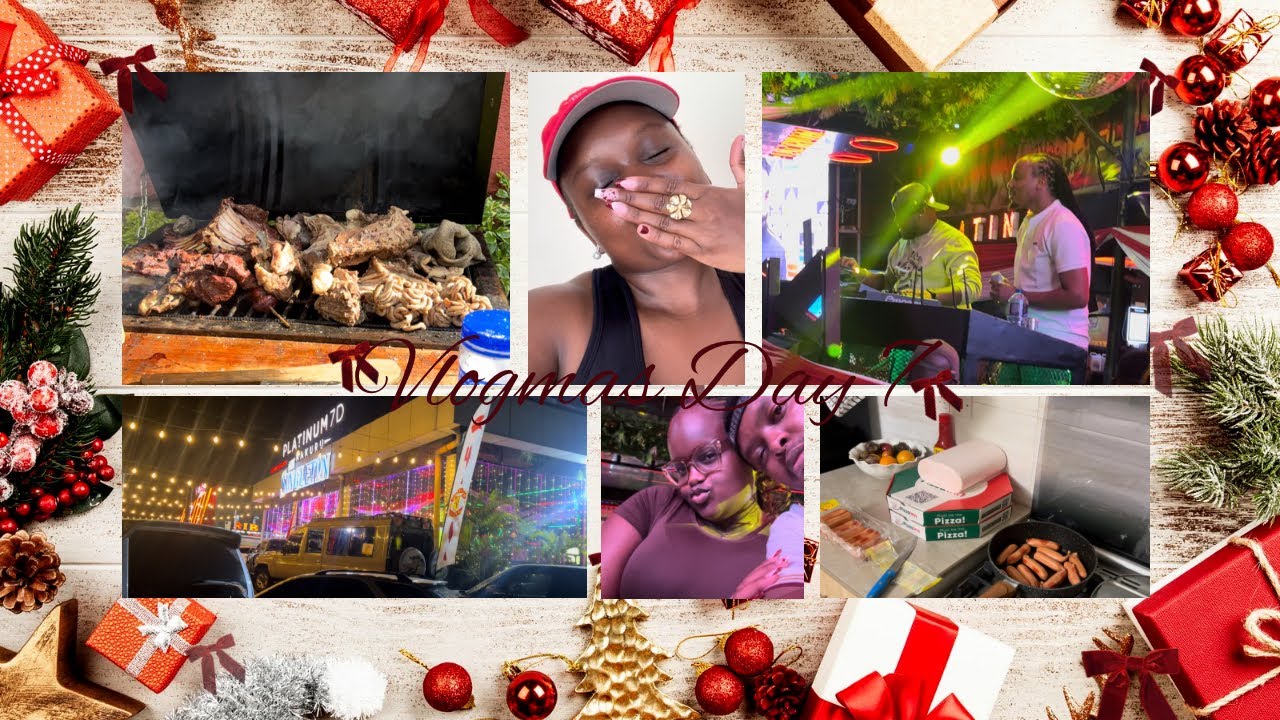 Christmas Vlog | Family Time, Travel, Festive Meals, Choma 🎄✨