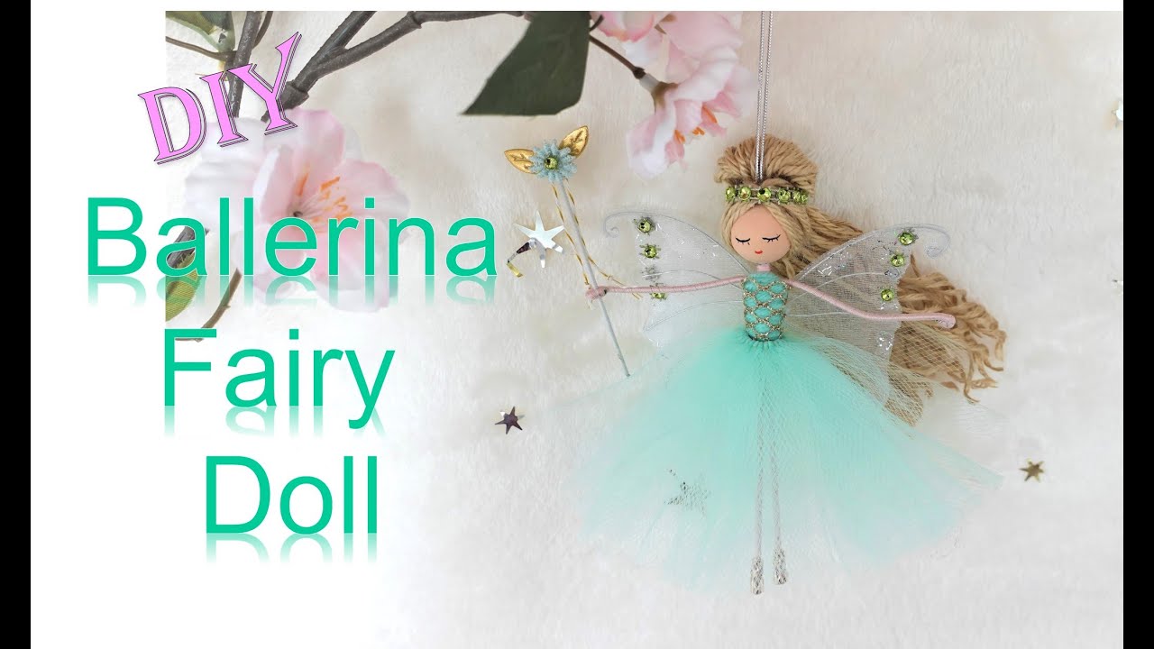 DIY Mint Ballerina Fairy Doll -  A Custom Ballerina Doll | Huong Harmon