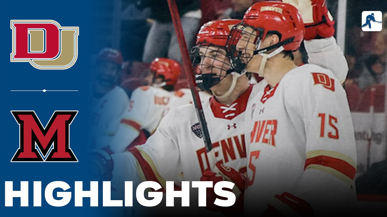Denver vs Miami | NCAA College Hockey | Highlights - March 07, 2026