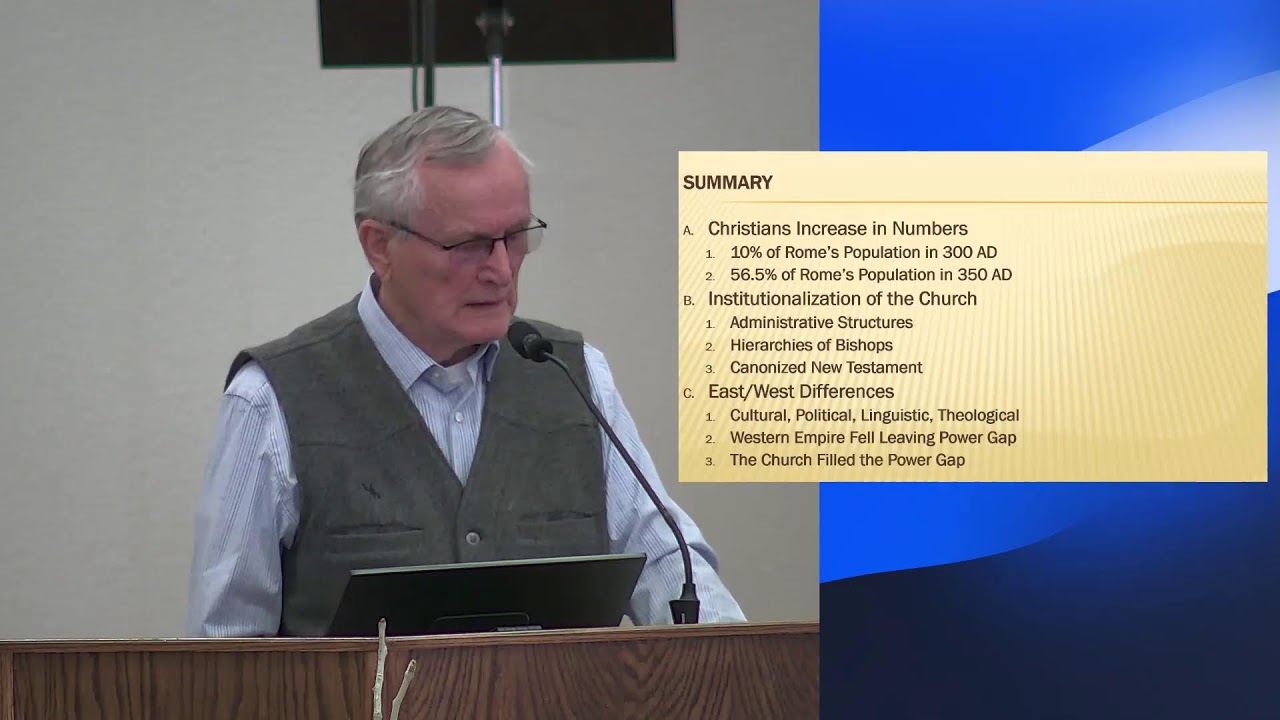 Church History Acceptance and Conquest