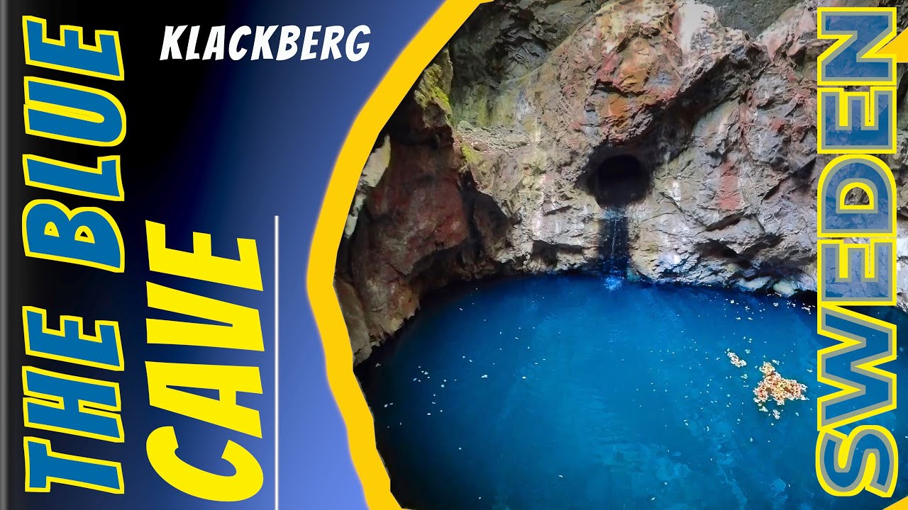 Exploring the Mysterious BLUE CAVE (Bl&aring; Grottan) located in KLACKBERG MINES - Norberg Sweden