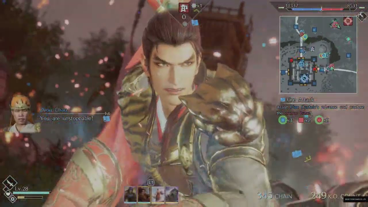 DYNASTY WARRIORS 9 Empires PS5: Sun Quan vs Liu Yan