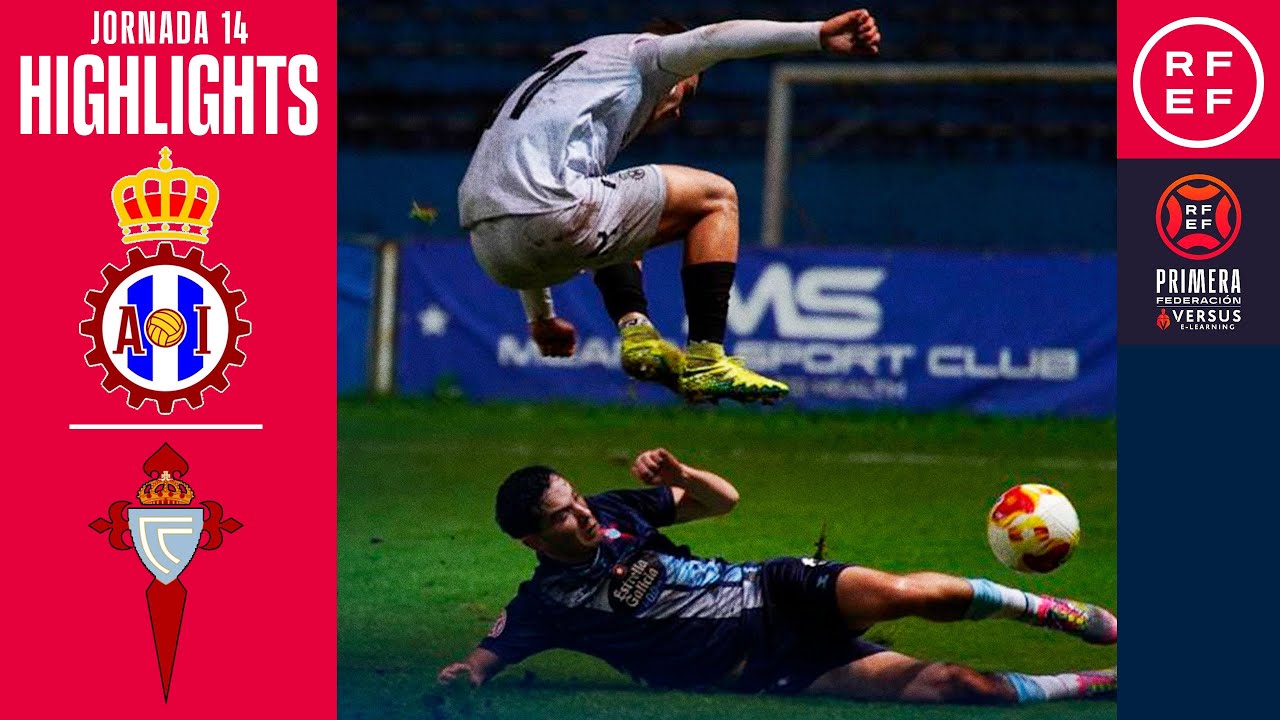 Resumen #PrimeraFederaci&oacute;n | Real Avil&eacute;s Ind 1-2 RC Celta Fortuna | Jornada 14 | Temporada 2025/26