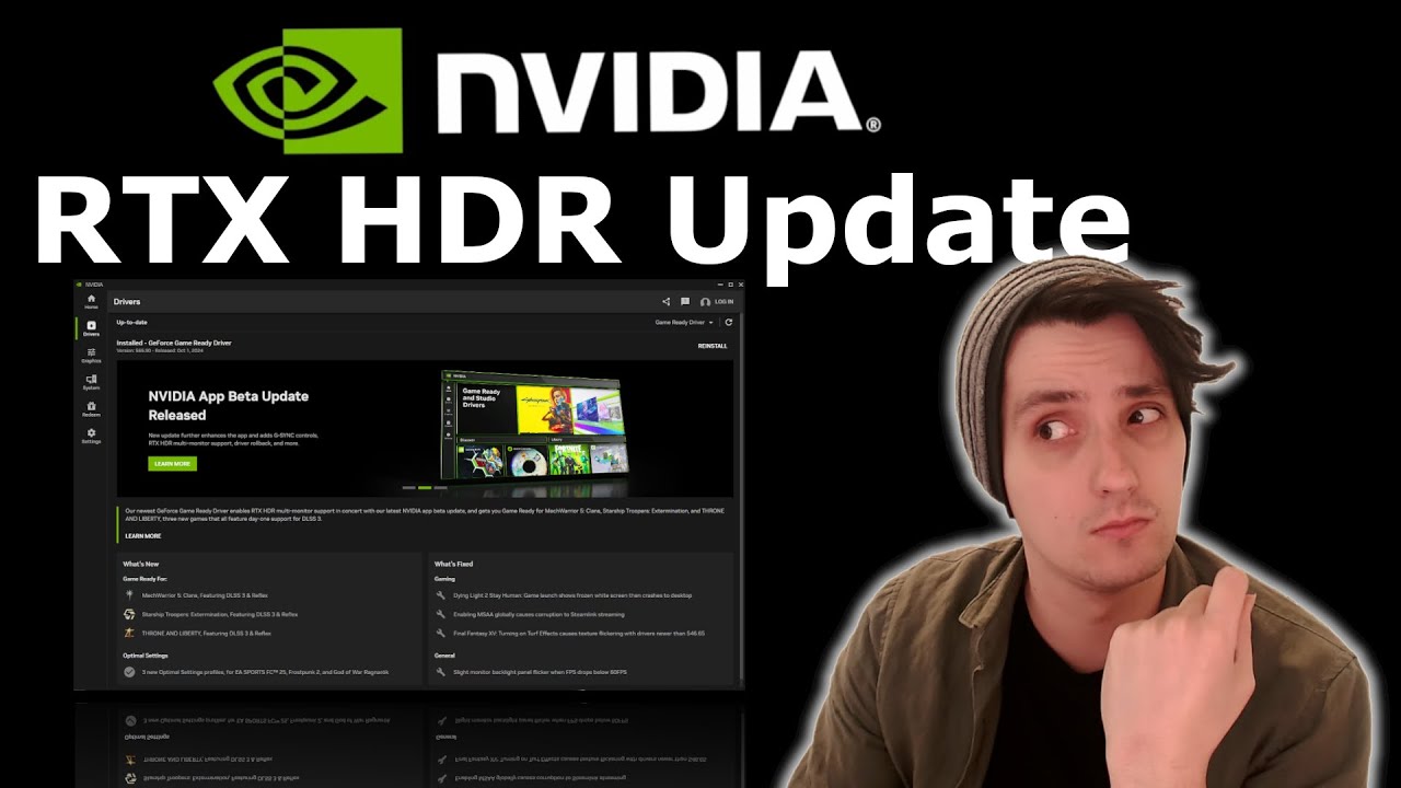 NVIDIA &mdash; Пиковая яркость HDR! (Как)