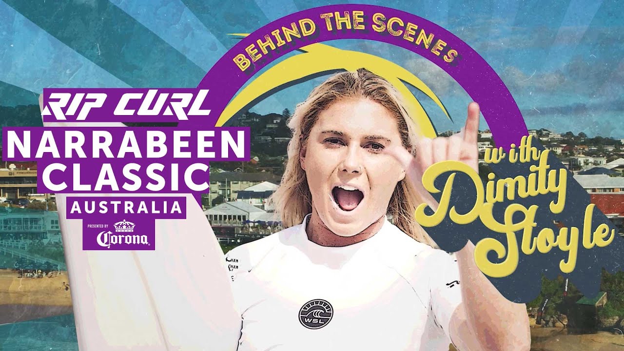 Hanging With The CT's Biggest Stars, Go Behind The Scenes In Narrabeen With Dimity Stoyle