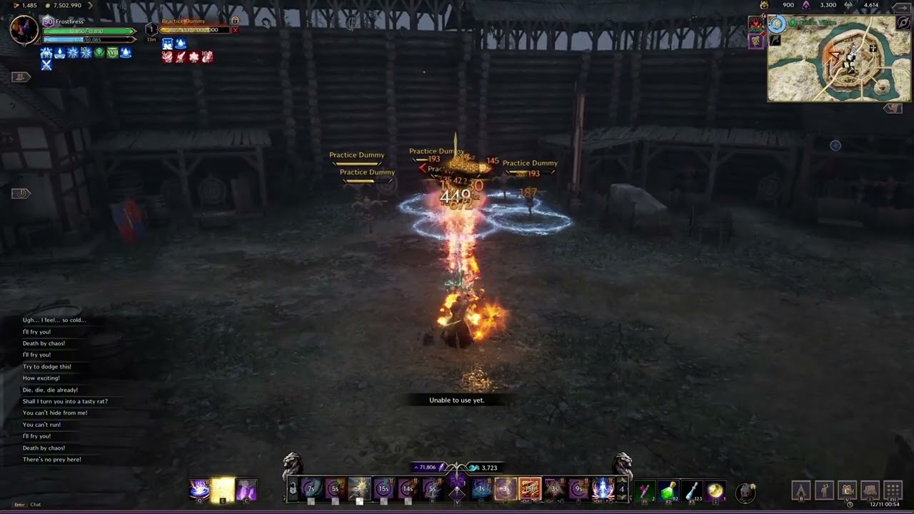 Crossbow / Staff my rotation  and  1 milion damage showcase - 3.7k cp Throne and Liberty