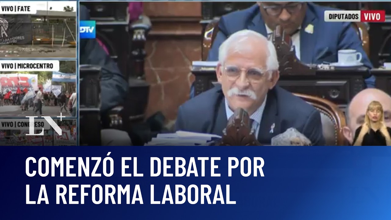 Se define la reforma laboral: LLA consiguió quórum y empieza un debate caliente