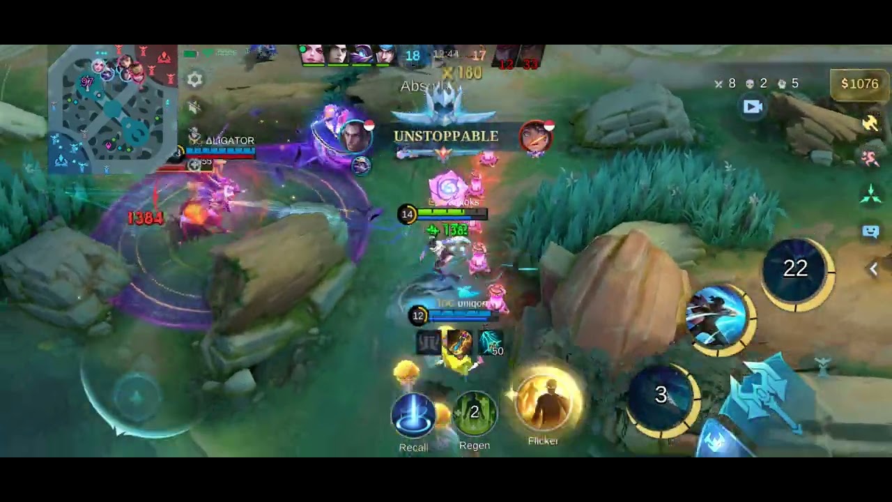 Sinyal Naik Turun , tim dark sistem, lengkap sudah #mobilelegends #solorank #darksistemmoonton 