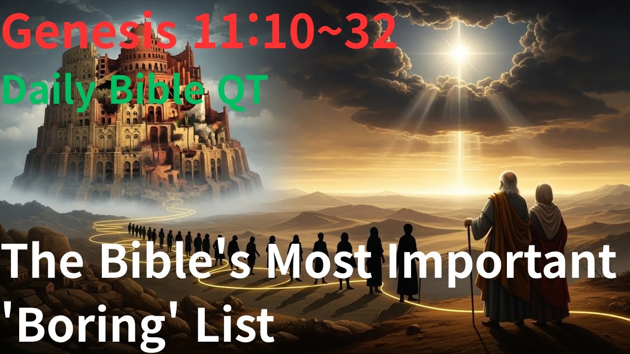 [Daily Bible QT]January 15st, Genesis_11:10~32, 