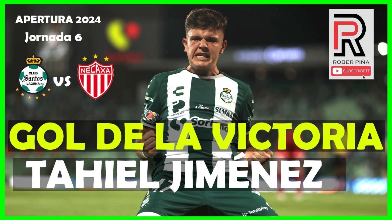GOOL de TAHIEL JIMÉNEZ!! | SANTOS 3-2 NECAXA | AL FIN VICTORIA | El Loritito es el héroe