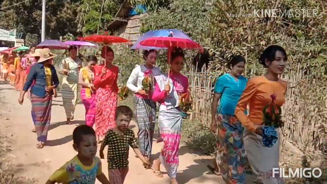 ဦမျိုးဆန်းဦး+ဒေါ်အေးအေးစိုး အလှူတော်မင်္ဂလာပွဲ