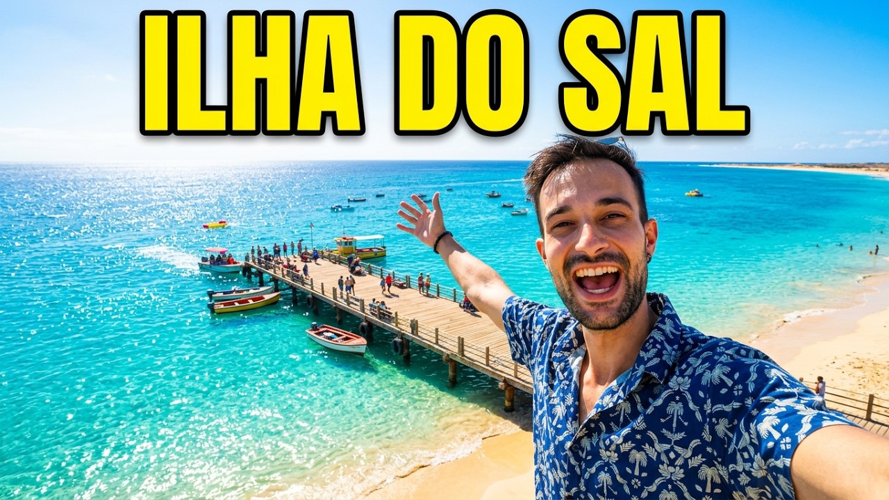 Cheguei ao Paraíso!🏝️ Ilha do Sal 🇨🇻