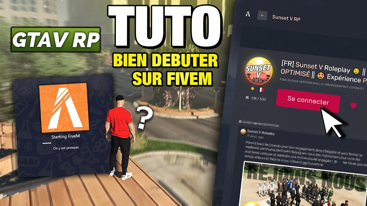 TUTO COMMENT BIEN DEBUTER SON ROLEPLAY sur Gta5 RP FiveM 2025