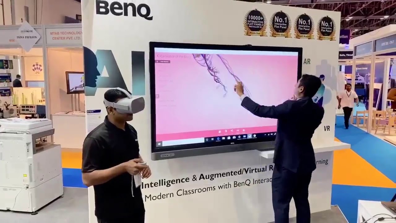 BenQ Interactive Flat Panels suport ARVR