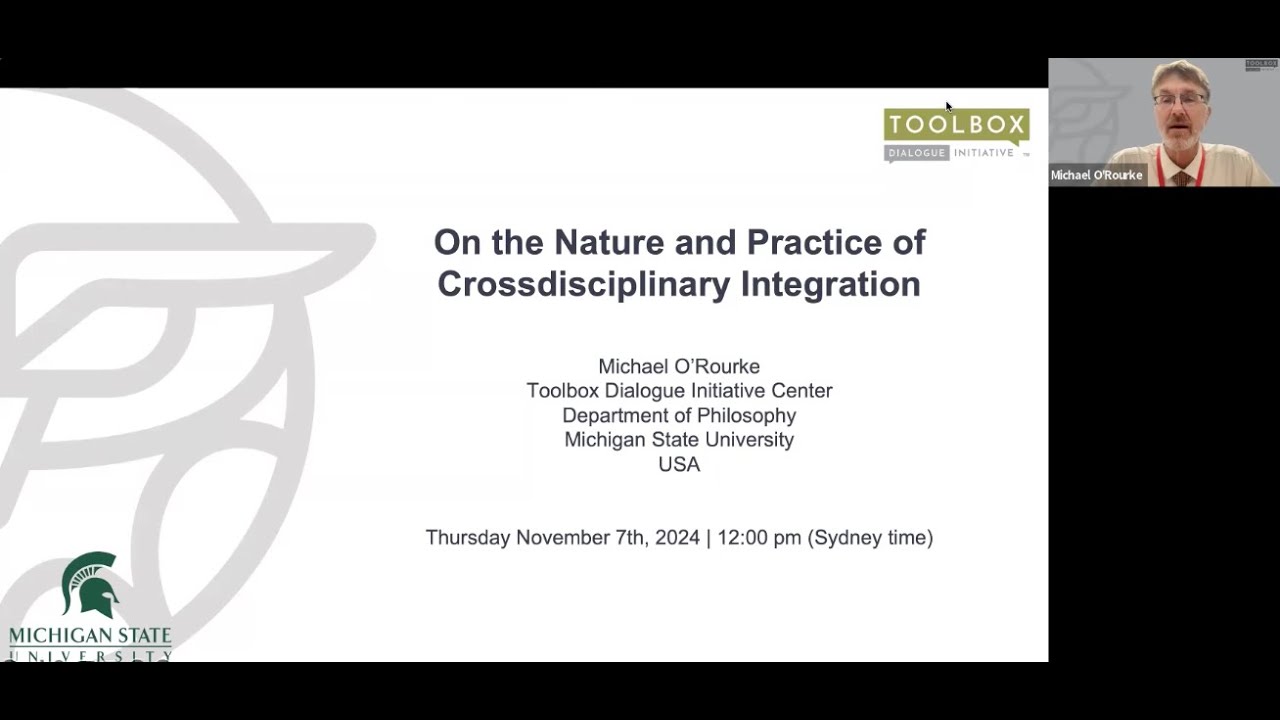 On the Nature and Practice of Crossdisciplinary Integration (Michael O’Rourke)