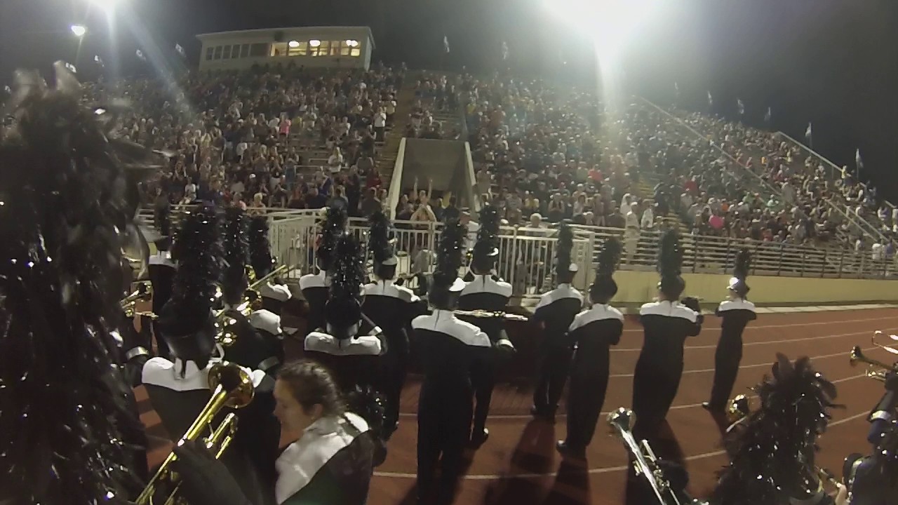 Tuba Girls view of the TMHS Roarin' Blue Band (Emotions)