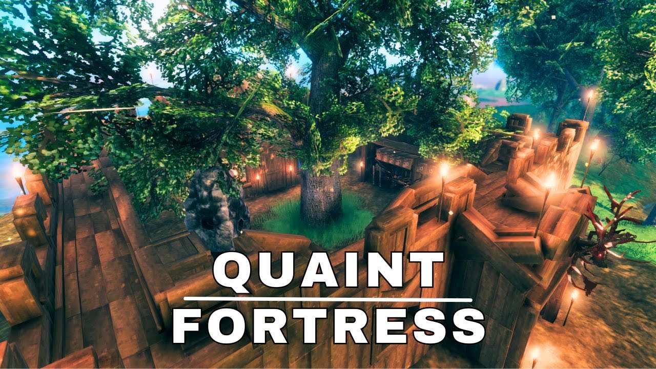 Quaint Fortress Build | Valheim