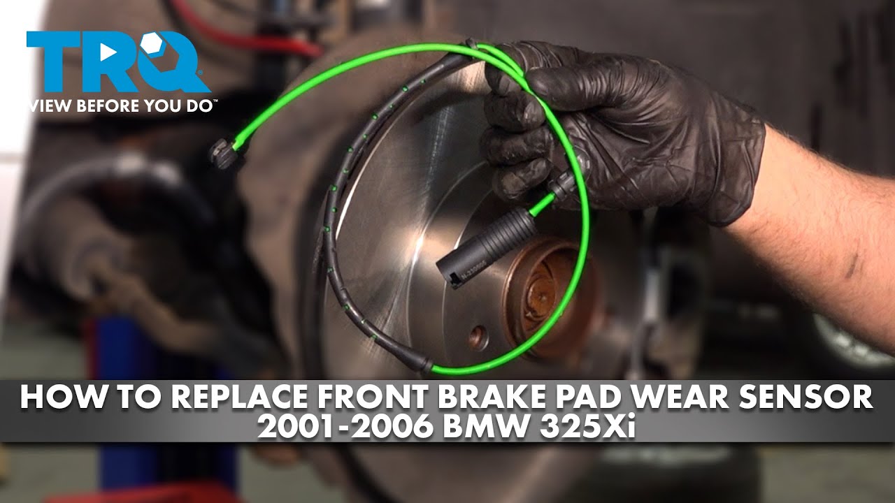How to Replace Front Brake Pad Wear Sensor 2001-2006 BMW 325Xi