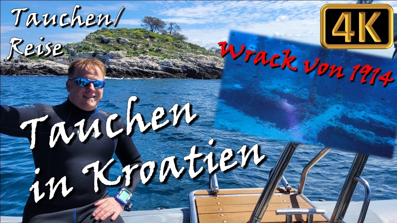 Tauchurlaub in Kroatien mit Wracktauchen - Scuba - Reise