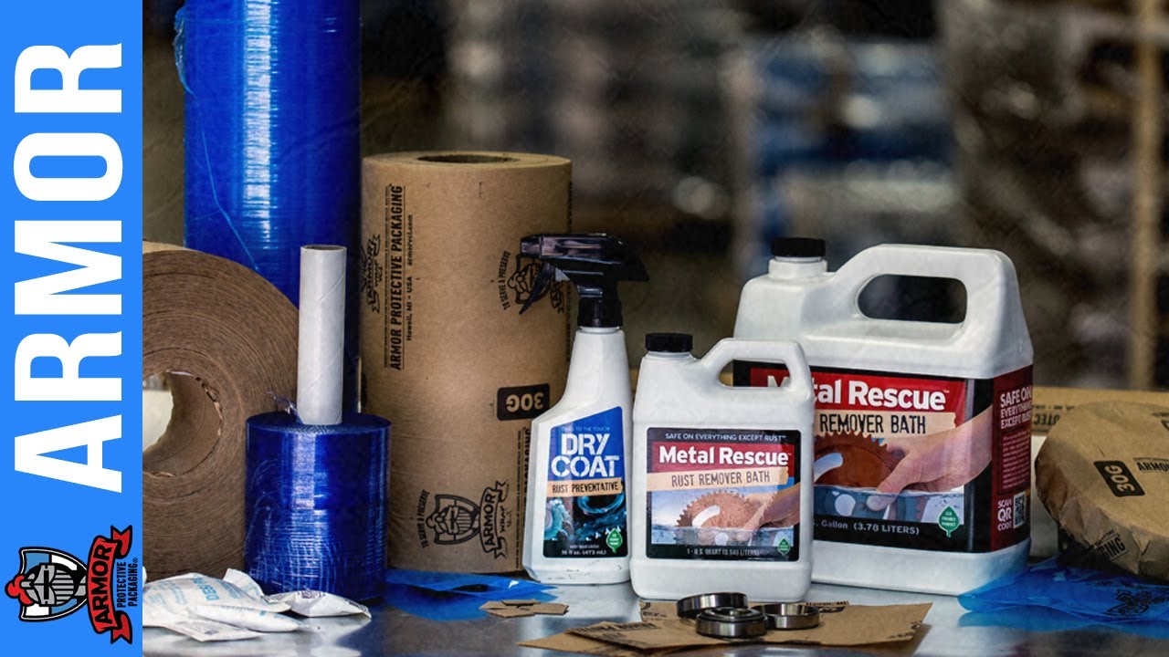 Armor Protective Packaging&reg; (VCI) Vapor Corrosion Inhibitor Rust Prevention Products
