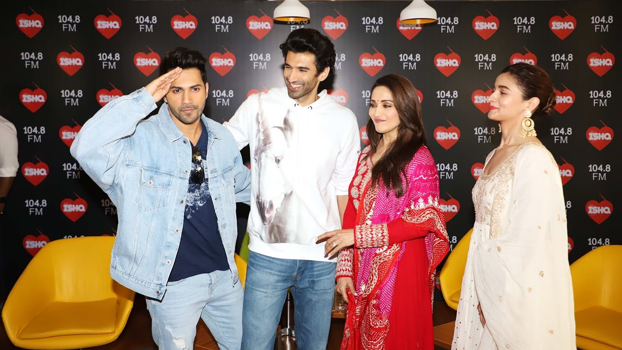 KALANK Movie Promotion | Full Event | Ishq 104.8 FM | Alia Bhatt, Varun, Madhuri Dixit, Adity Roy