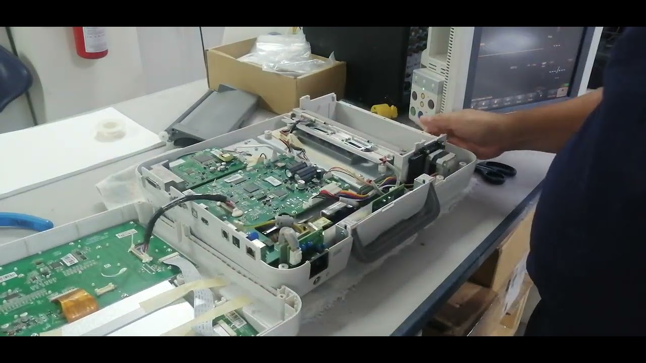 Replacing Cmos Battery of Edan SE-1200 Express ECG machine
