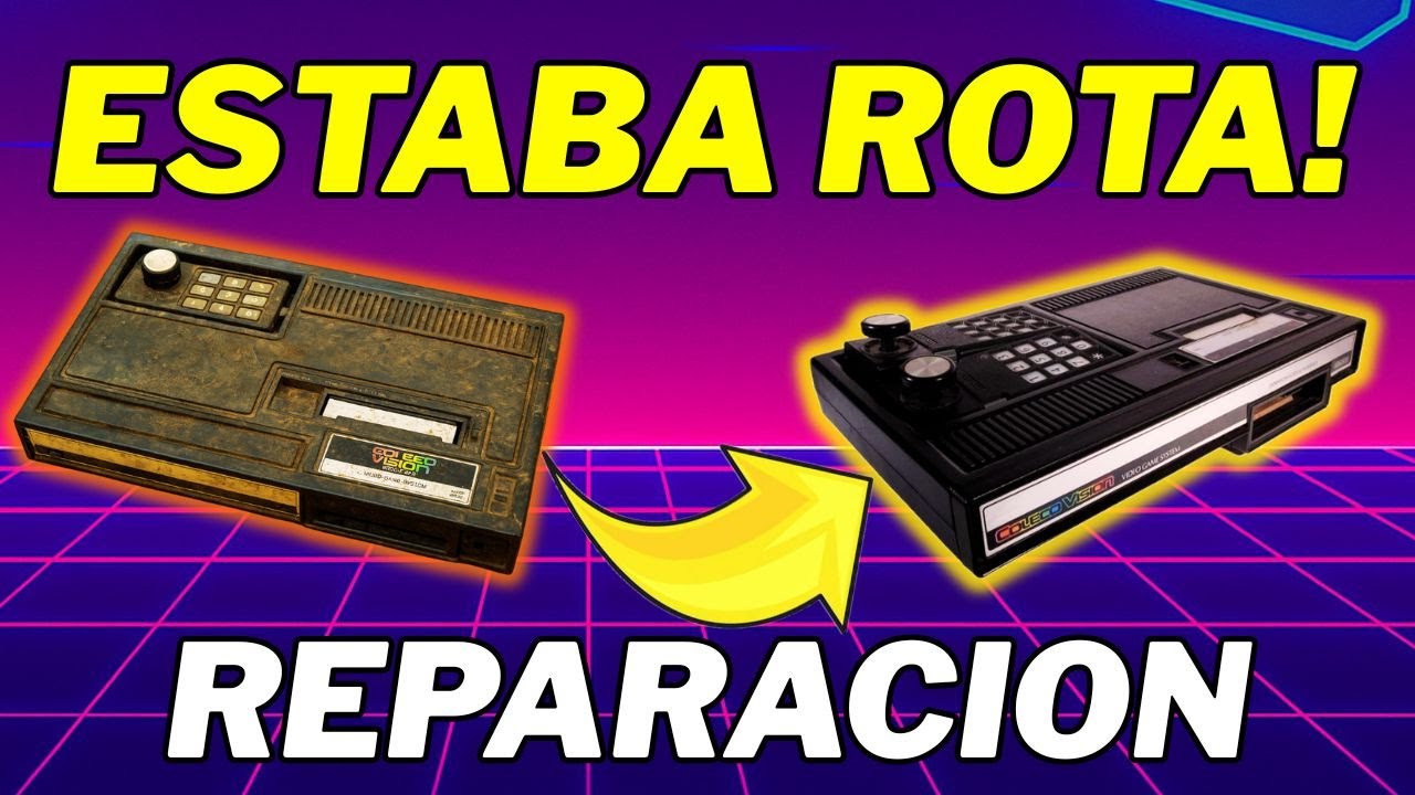 Compre un LOTE de COLECOVISION sin funcionar! Podre arreglarlo? 🎮👾