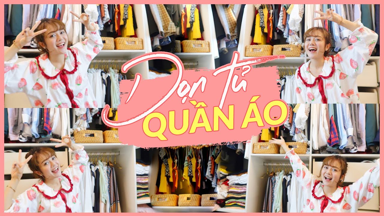 NGUYÊN BUỔI CHIỀU DỌN LẠI TỦ QUẦN ÁO BỊ BỎ QUÊN SAU MÙA DỊCH 🥵🥵 #VLOG