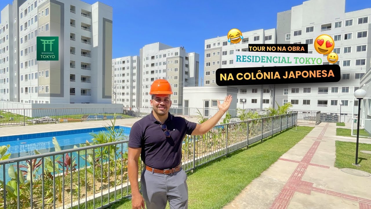 😍 TOUR NA OBRA RESIDENCIAL TOKYO NA COLÔNIA JAPONESA -MANAUS - AM 😍