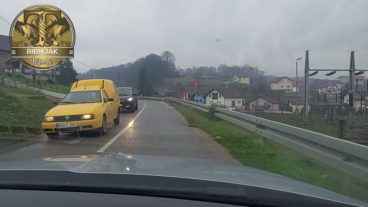 Put automobilom od centra Doboja do ribnjaka Lipac - Jošava.