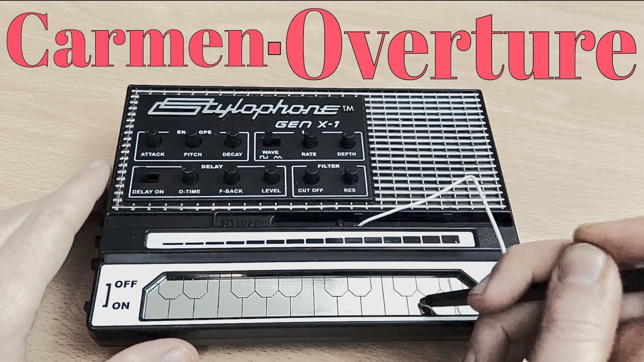Bizet's CARMEN - Overture on STYLOPHONE and Theremin