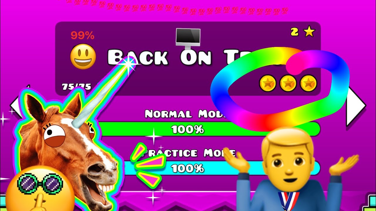 Playing geometry dash!!! (New YouTuber) (geometry dash)