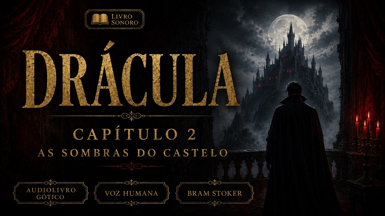 Drácula – Capítulo 2: As Sombras do Castelo (Audiolivro / Audiobook) | O Rádio Drama Livro Sonoro