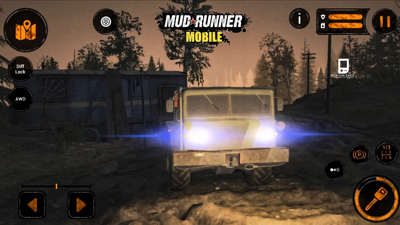 MudRunner Mobile Night Safari Android Mission 4 Gameplay